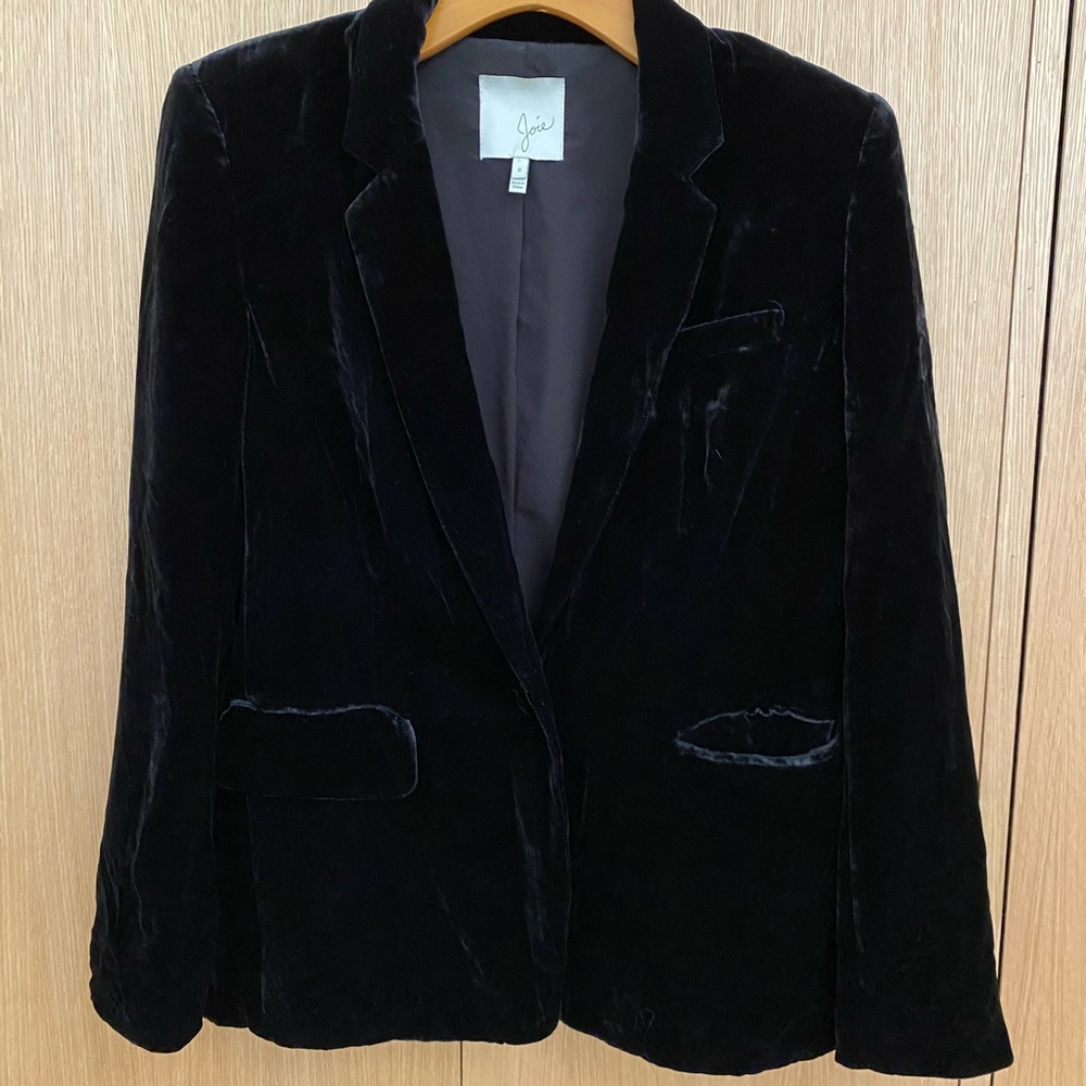 Joie Velvet Blazer